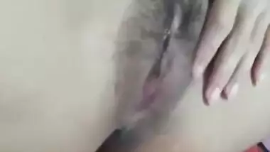 Horny Desi aunty shows her trimmed XXX sissy is ready for drilling