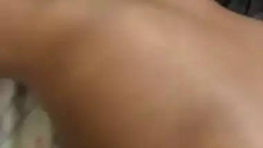 Man drills a South Indian lady’s ass in the doggy style
