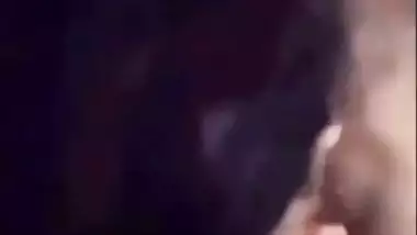 Desi nude GF gives an Indian blowjob to her new lover