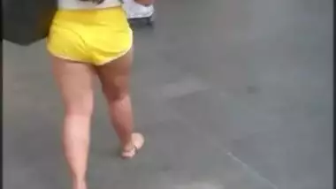 Candid Thick Thighs Jiggly Butt Hot Indian Babe