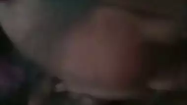 Hyderabadi guy fucks GF’s shaved cunt in Telugu sex video