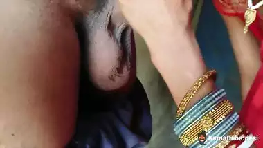 Cheating wife quickly sucks a dick and gets fuck